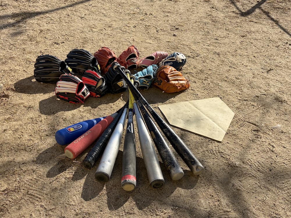 野球のグローブやバット